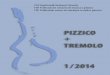 PIZZICO TREMOLO 1 / 2014 - Zupfmusik-Verband · PDF filemandolino e la chitarra e la promozione di orchestre e gruppi. Se diamo uno sguardo oltre i nostri confi- ... a plettro e l’agenda