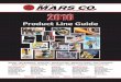 Product Line Guide - Mars Supplymarssupply.com/contentonly.aspx?file=pdf/2016 Mars Line Guide.pdf · 2016 BLOOMINGTON W.P. & R.S. Mars Co. ... HAYDEN TWIST DRILL Special Drills 