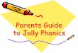 Parents Guide to Jolly Phonics - Little ??the Jolly Phonics story book â€¢We look at the flashcards and use the CD for the relevant letter set e.g. s a t i p n ... Parents Guide