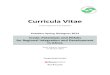 Curricula Vitae -  · PDF fileCurricula Vitae Cooperating Partners ... he acted as Managing Director of this institute. ... Lancaster in the UK