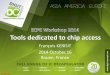 Tools dedicated to chip access - · PDF fileTools dedicated to chip access 1 . DC in summary • President : Véronique POULAIN ... better result for SQUID or for thermograph investigations