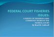 FEDERAL COURT FISHERIES ISSUES - The Canadian Maritime Law ... Caldwell_Fisheries_PPT_ENG.pdf · Although not property at common law, ... the Federal Court ... digests of the cases