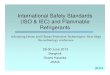 International Safety Standards (ISO & IEC) and … Osami Kataoka.pdf · International Safety Standards (ISO & IEC) and Flammable Refrigerants Advancing Ozone and Climate Protection