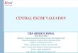 CENTRAL EXCISE VALUATION - PuneICAIpuneicai.org/wp-content/uploads/Central-Excise-Valuation-ICAI-17th... · CENTRAL EXCISE VALUATION. 2 ... Section 4 of Central Excise Act, 1944 not