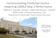 Communicating Predictive Factors Impacting USMLE · PDF fileCommunicating Predictive Factors Impacting USMLE Step 1 Performance ... Step 1 Phly Micr CBSE Med Path Pass/Fail threshold