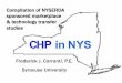 Compilation of NYSERDA sponsored marketplace & · PDF fileCompilation of NYSERDA sponsored marketplace & technology transfer ... Market Potential (overview) ... compiled from unit