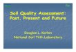 Soil Quality Assessment: Past, Present and · PDF filePast, Present and Future Douglas L. Karlen National Soil Tilth Laboratory. Presentation Outline ... Microsoft PowerPoint - Karlen