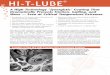 HI-T-LUBE - General · PDF fileHI-T-LUBE® A High-Technology "Synergistic" Coating That Dramatically Prevents Friction, Galling, and Wear — Even at Critical Temperature Extremes