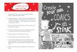 To Create Your Own Comics with Stink - · PDF fileStink loves to draw and create his own comic strips, and Just fill in the pages with your own great stories and artwork, and you’ll