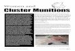 Women and Cluster Munitions - · PDF fileCluster munitions are bombs that kill indiscrimi-nately, ruthlessly maiming and destroying the lives of their victims, during and long after