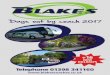 Telephone 01398 341160 - Blakes  · PDF fileWELCOME TO BLAKES COACHES COACH HIRE, PRIVATE PARTIES OR GROUP TRAVEL Quality, reliability and value for money are