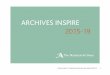 ARCHIVES INSPIRE - The National · PDF fileArchives Inspire: The National Archives plans and priorities 2015−19 3 We will provide expert advice and scrutiny to government, making
