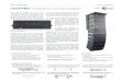 LEOPARD Compact Linear Line Array · PDF fileDATASHEET LINE ARRAY LEOPARD™ Compact Linear Line Array Loudspeaker °°Compact cabinet with small footprint and extraordinary power-to-size