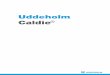 CALDIE eng R1710 klar - · PDF file6 Uddeholm Caldie QUENCHING MEDIA • Vacuum (high speed gas with sufﬁcient overpressure minimum 2 bar) • Martempering bath or ﬂuidized bed