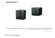 F1 Flexible Array Loudspeaker System -   Flexible Array Loudspeaker System . F1 Model 812 and F1 Subwoofer. Ownerâ€™s Guide