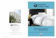 Hospitality - PHOENIX DOWN CORP. · PDF fileWe would like to introduce you to Phoenix Down Corporation, a leading manufacturer of superior down and down alternative bedding products
