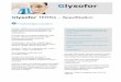 Glysofor TERRA – · PDF fileGlysofor TERRA - Spezifikation Seite 2 von 12 Produktdaten Chem. Bezeichnung Gemisch aus Ethandiol (Monoethylenglykol), Korrosionsschutzadditiven, Hilfsstoffen