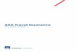 AXA Travel Insurance - Personal · PDF fileAXA Travel Insurance Your policy wording. ... period of insurance for winter sports (provided you have paid the appropriate winter sports