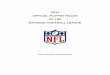 2017 Official Playing Rules of the National Football League · PDF file2017 OFFICIAL PLAYING RULES OF THE NATIONAL FOOTBALL LEAGUE Roger Goodell, Commissioner
