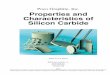 Poco Graphite, Inc. Properties and Characteristics of ... · PDF fileProperties and Characteristics of Silicon Carbide Reproduction or recording of any part of this book is strictly