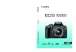 EOS 1000D er et digitalt spejlreflekskamera med 10,10 ...files.canon-europe.com/files/soft31313/manual/CUG_EOS1000D_DA_Fl… · 2 Tak, fordi du har valgt et Canon-produkt. EOS 1000D