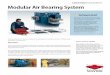 Modular Air Bearing System - Solving · PDF fileModular Air Bearing System Solving Modular Air Bearing Systems are designed to handle a variety of heavy loads and items of machinery