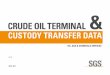 CrudE OIL tErMInAL - SGS/media/Global/Documents/Technical Documents/SGS-… · vCf tAbLE 48 S+w tEStS MEtHOdS 74 SAMpLE SOurCE 116 CrudE OIL CrudE OIL by COuntry 142 ... SerIA SerIA