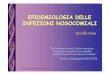 Epidemiologia delle Infezioni Nosocomiali (Savona, 24-02-07) · PDF fileMalattia infettiva nosocomiale Non deve essere in atto né in incubazione al momento del ricovero È considerata