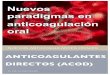 NUEVOS ANTICOAGULANTES ORALES TABLE OF ANTICOAGULANTES ...svmi.web.ve/wh/documentos/Nuevos_Anticoagulantes_Orales.pdf · Departamento de Hematología * y ... anticoagulantes orales