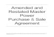 Amended and Restated Master Power Purchase & Sale · PDF filePanoche Transaction Page i Table of Contents AMENDED & RESTATED MASTER POWER PURCHASE AND SALE AGREEMENT TABLE OF CONTENTS