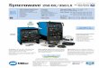 Syncrowave 250DX/350LX - Miller/media/miller electric/imported mam... · Syncrowave ® 250DX/350LXTIG/Stick Welding Power Source ... East/west rotary-motion finger tip control attaches