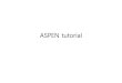 ASPEN tutorial -  · PDF fileRuns independent of Aspen Plus. ACtMdlAspen Custom Modeler-A tilit t itth ti f it tiA utility to permit the creation of user unit operati ons
