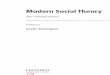 Modern Social Theory - California State University,snk1966/Harrington.pdf · Modern Social Theory An Introduction Edited by Austin Harrington OXFORD VNTVBRSTTY PRESS