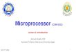 Communication Theory II - ECED Mansoura · PDF fileThe Intel Microprocessors, Architecture, Programming and Interfacing, 8th edition, Barry B. Brey, ... USA 2008-2013 Master University