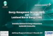 Energy Management Services (EMS) and Lockheed Martin ...cdn-cms.f-static.com/uploads/350761/normal_5a27d3c1688ea.pdf · Onsite Solar PV to achieve net zero energy ... Saudi Arabia,