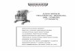 A200 MIXER TECHNICAL MANUAL (ML-104858) (115/60/3) · PDF fileA200 MIXER . TECHNICAL MANUAL (ML-104858) (115/60/3) ... steel worm and special worm wheel transmit power from motor to