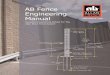 AB Fence Engineering Manual - Allan  · PDF fileThe example problems in this manual pertain only ... • Footing Configuration ... AB Fence Engineering Manual
