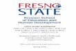 FIELD WORK HANDBOOK - California State University, · PDF fileFIELD WORK HANDBOOK EHD 174 | EHD 178 ... Mid Semester Self Reflection/Goal Setting ... SECTION IX: EHD 170A: Field Study