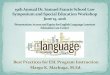 Best Practices for ESL Program Instruction Margo K ... · PDF fileclassroom teachers to promote ... Kagan Cooperative Learning— ... Meeting the Needs of Second Language Learners: