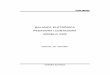 BALANÇA ELETRÔNICA PESADORA / CONTADORA  · PDF file4 manual do usuário balanÇa eletrÔnica pesadora/contadora modelo 3400 Índice principais caracterÍsticas