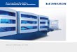 Mikron Multistep XT- · PDF file2 For both small and large production runs, with Multistep XT-200 customisation, you can produce your precision parts economically. Allows to switch