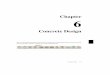Chapter Concrete Design - Ahmed Mansourahm531.com/Prokon and EQ course/Prokon Manual/Chap-06.pdf · Chapter Concrete Design ... pattern loading and moment redistribution. ... moments