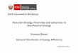 Peruvian Energy Overview and advances in Geothermal · PDF filePeruvian Energy Overview and advances in Geothermal Energy . 2 ... I. Introduction ... • The only existing incentive