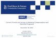 Current Trends and Issues in Banking Compensation and ... · PDF fileCurrent Trends and Issues in Banking Compensation and Benefits Programs November 18, ... Benefit Costs as a Percent