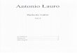 Lauro 8.pdf · Antonio Lauro Works for Guitar Vol 8 La Gatíca ... Valse Venezolano A María Luisa - 120.192 1/2 v Ossia 22 Antonio Lauro ... Antonio Lauro, 