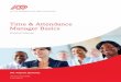 Time & Attendance Manager Basics - ABC SignupB6857CF5-9810-4EC3-B61D... · recording, or through any information storage or retrieval system, without the express written permission