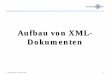 Aufbau von XML- Dokumenten - ag-nbi.de · PDF file© K. Schild, 2006 / M. Mochol 2007 6 Wiederholung: Was ist XML? XML ist eine Methode, um strukturierte Daten in einer Textdatei darzustellen