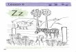 Lesson 6 Zz - s3-us-west-2. · PDF fileZz Find and circle the . Z. and . z. Find and name 4 things in the picture that begin with /z/. Pictures are zebu, ... Top: Count the pictures