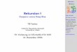 Rekursion I - Kasparov versus Deep Blue - · PDF fileRekursion I Till Tantau INFORMATIK Ziele und Inhalt Die Türme von Hanoi Rekursive Methoden Der Begriff der Rekursion Java-Syntax