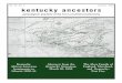 Vol. 39, No. 4 Summer 2004 kentucky ancestorshistory.ky.gov/pdf/Publications/ancestors_v39_n4.pdf · Vol. 39, No. 4 Summer 2004 Kentucky Ancestors ... people from their “homeland.”